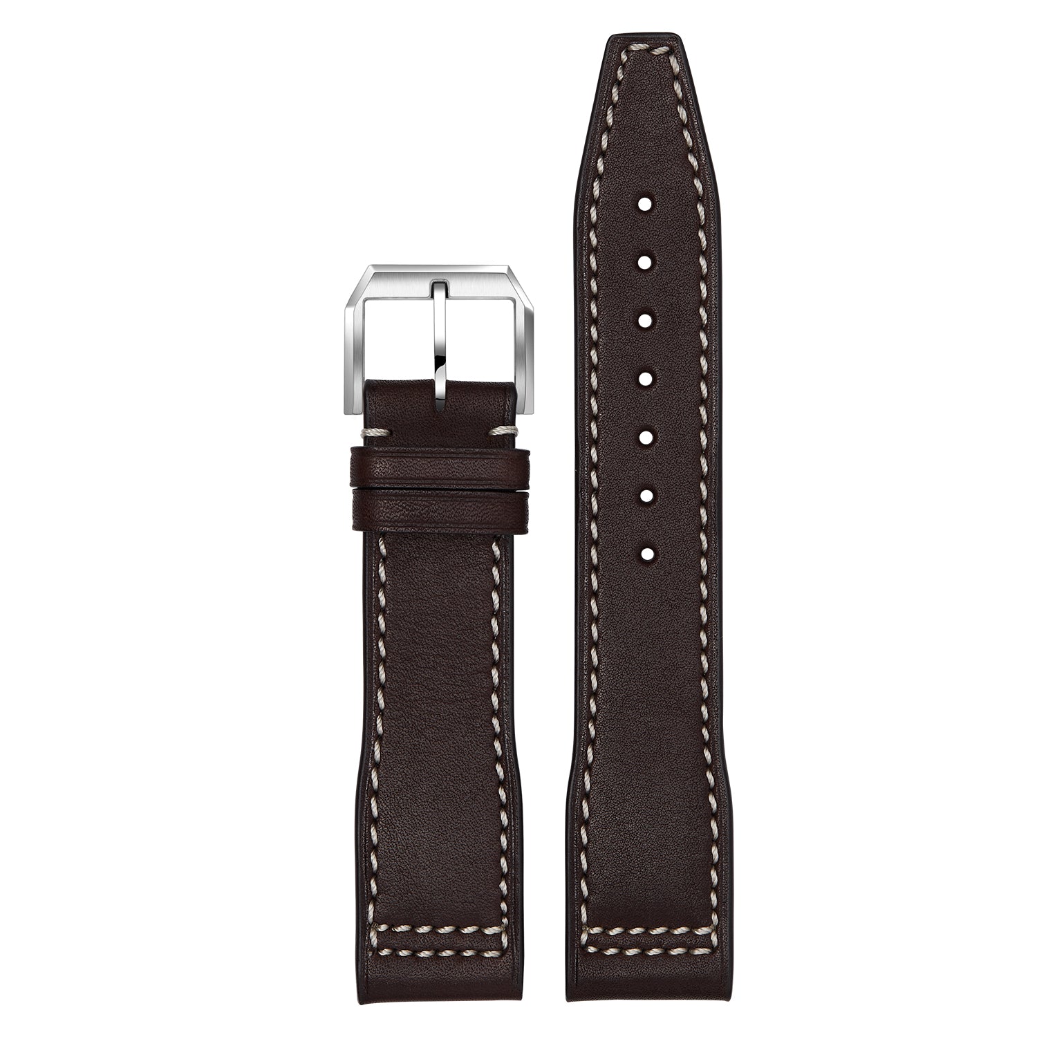 Nappa Leather Watch Band for IWC Pilot's Watch Chronograph